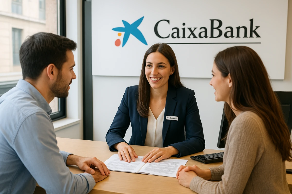 Rendez-vous pour un prêt immobilier dans une banque espagnole comme Sabadell ou CaixaBank