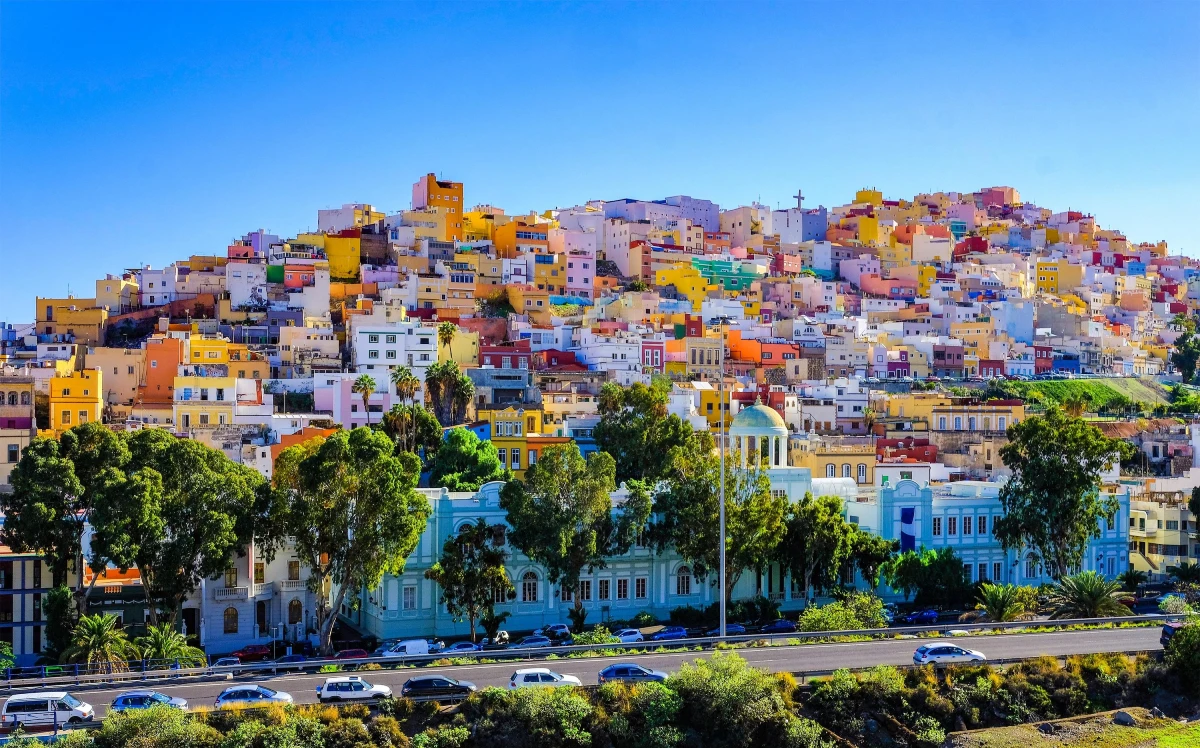 Paysage de Las Palmas de Gran Canaria