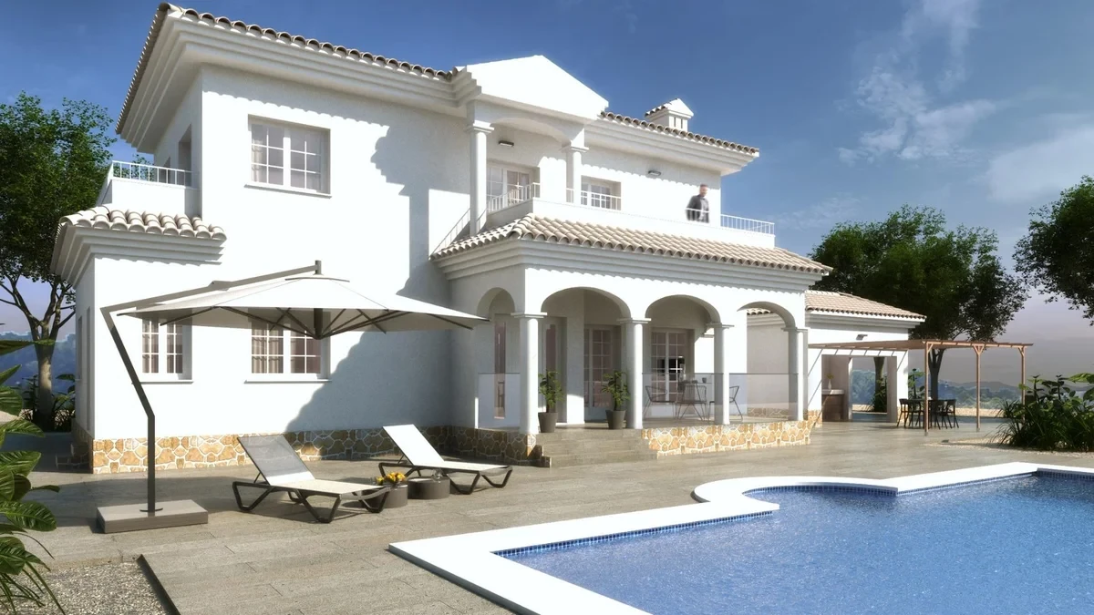 Belle villa avec piscine sur la Costa Blanca, exemple d'achat immobilier en Espagne