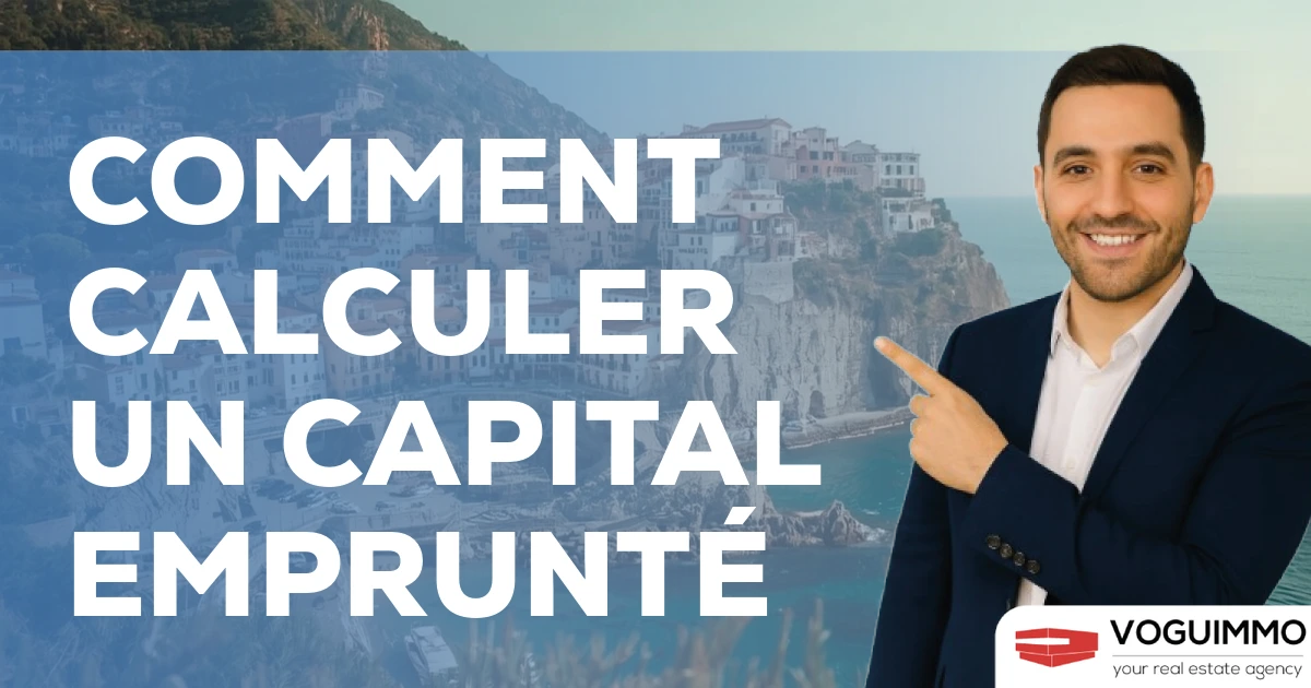 comment calculer un capital emprunté