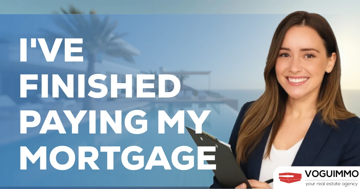 I've finished paying my mortgage