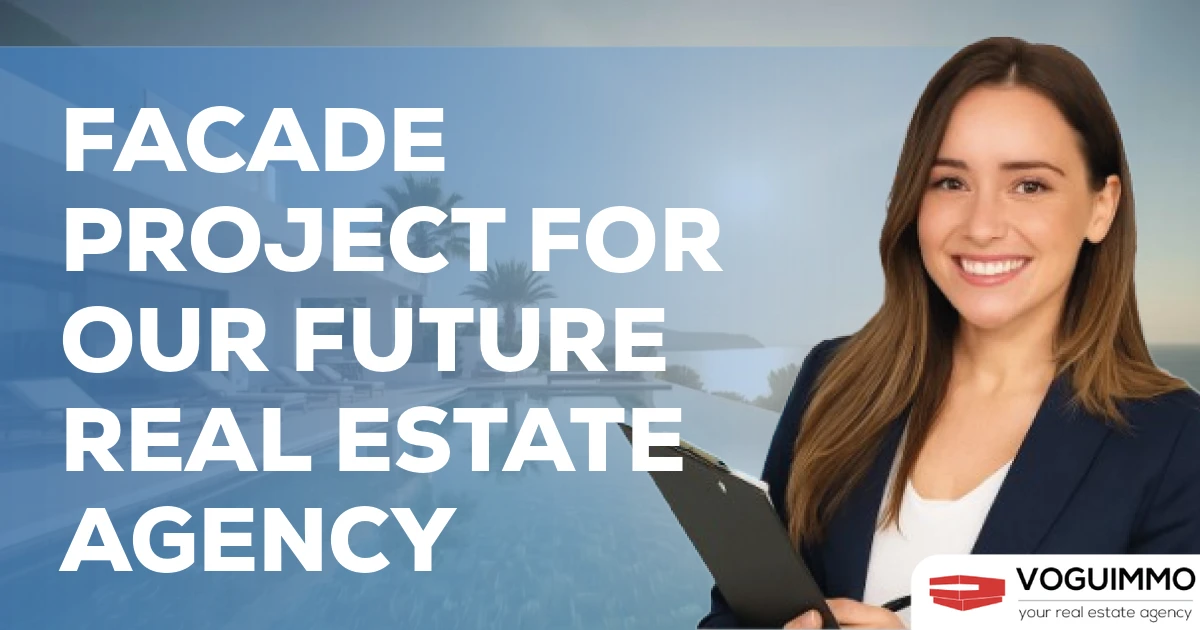 Facade project for our future real estate agency