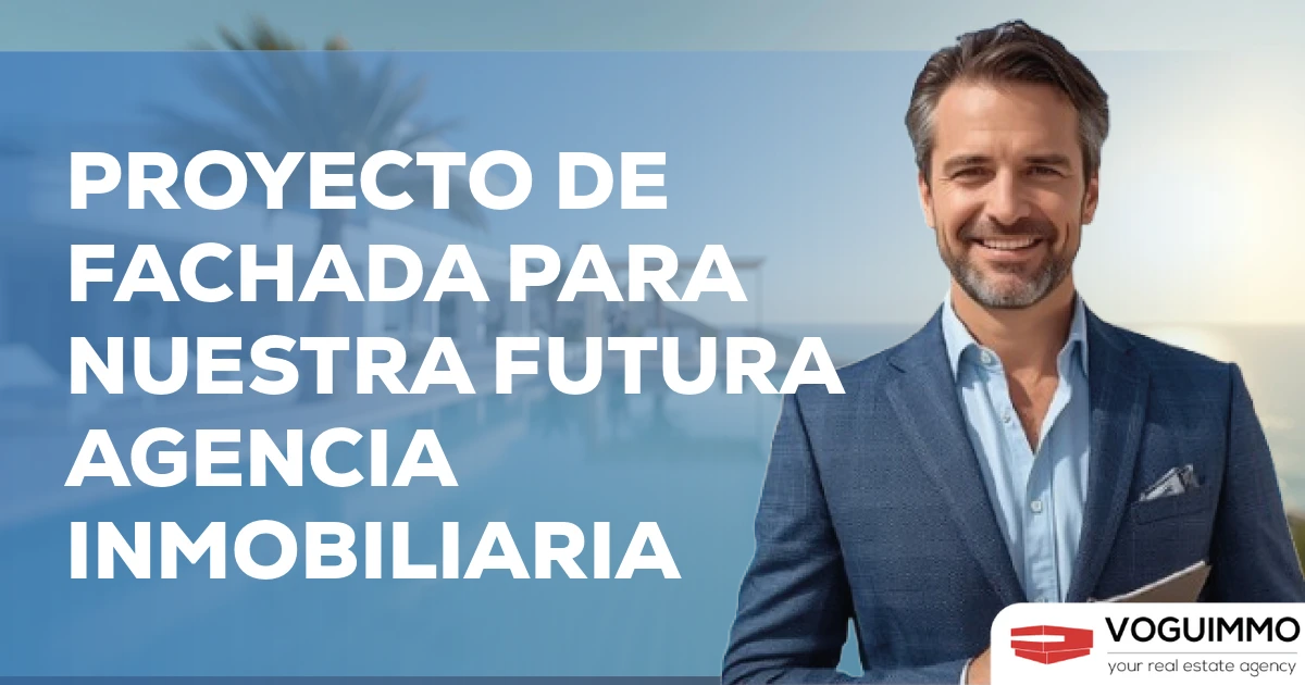Proyecto de fachada para nuestra futura agencia inmobiliaria