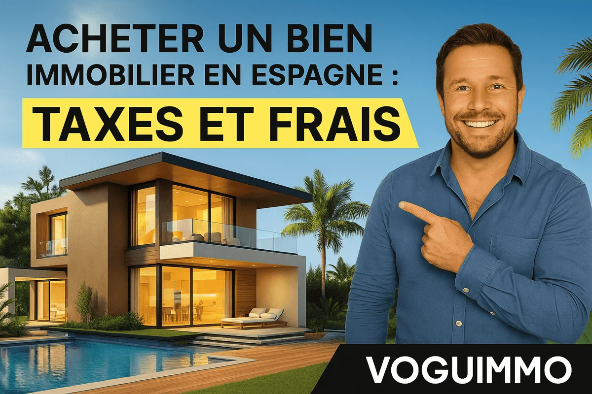 Acheter un bien immobilier en Espagne : taxes et frais