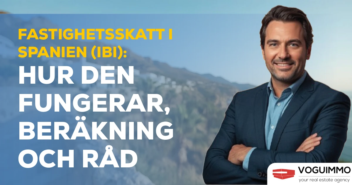 Fastighetsskatt i Spanien (IBI): hur den fungerar, beräkning och råd