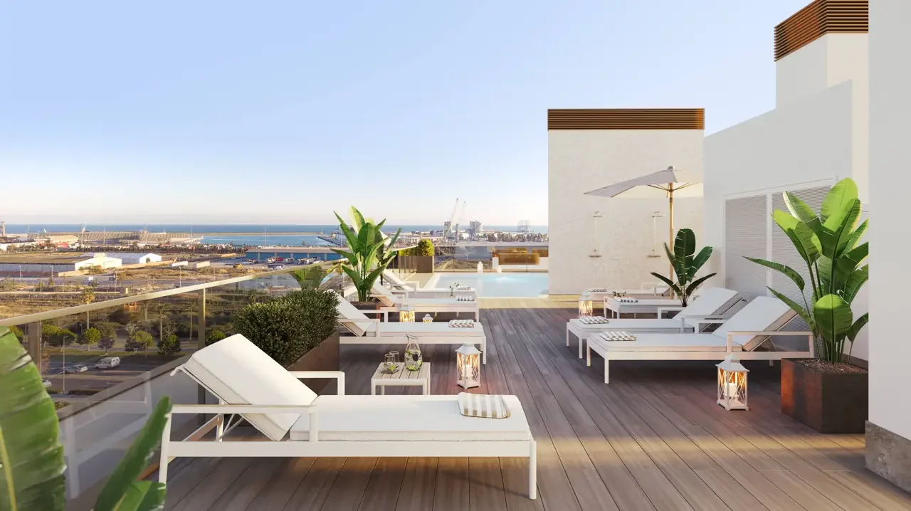 Vue sur mer penthouse Alicante