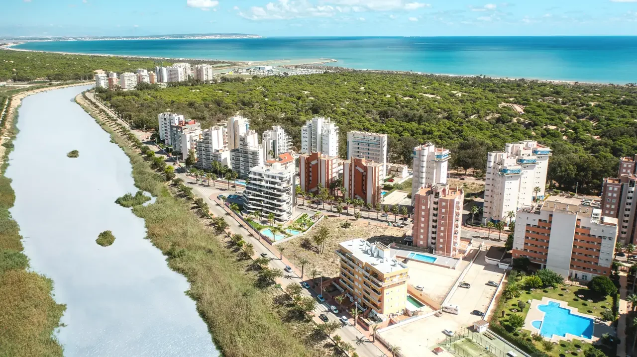 vue mer panoramique appartement Guardamar del Segura - Alicante
