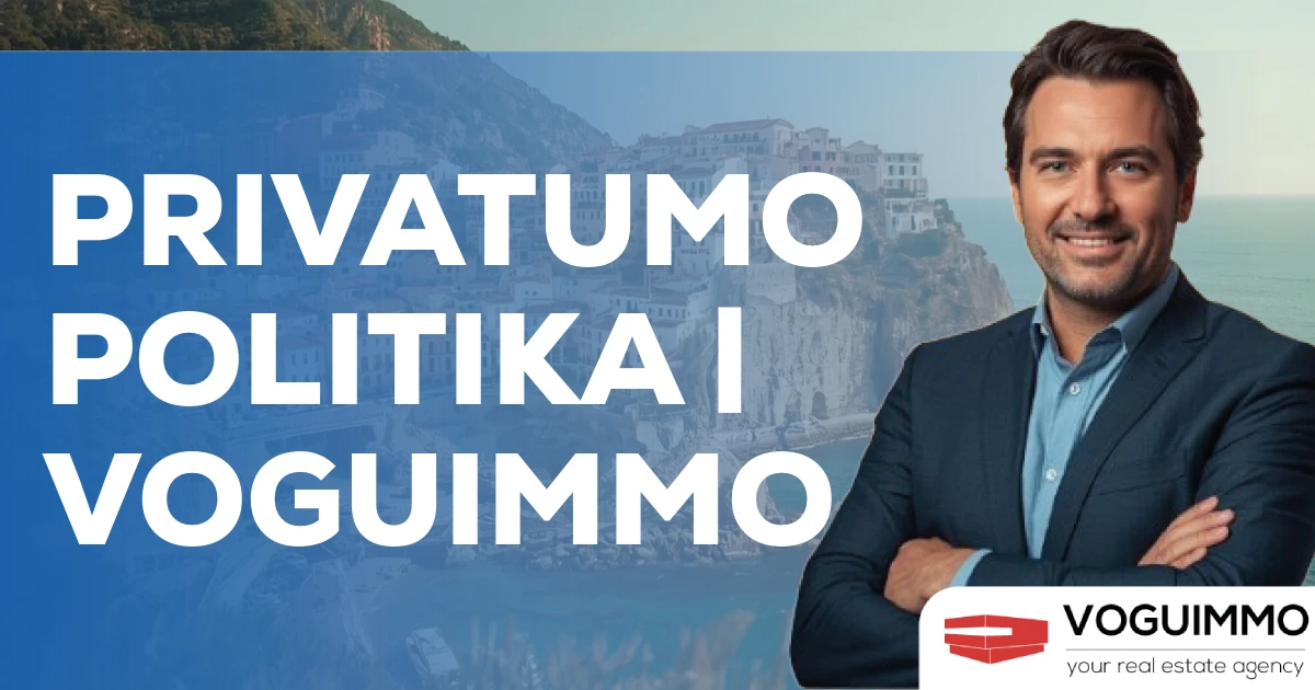 Privatumo politika | VOGUIMMO