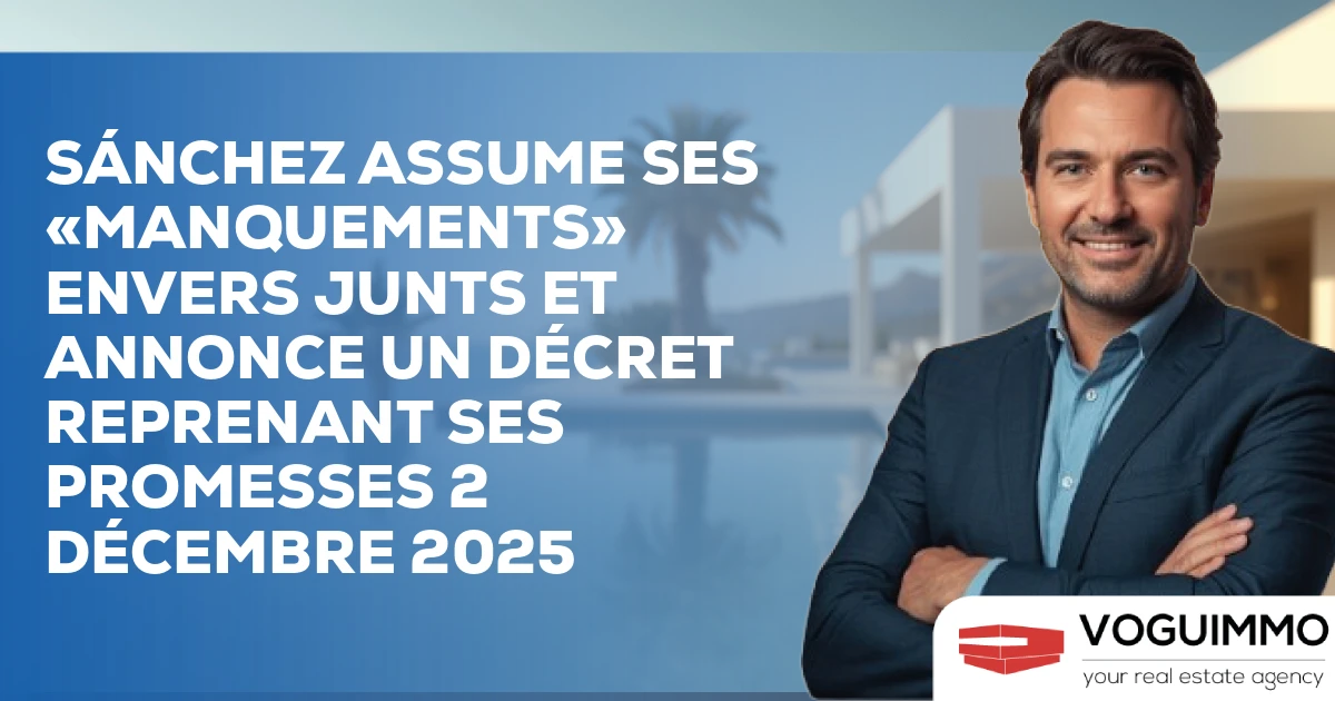 Sánchez assume ses «manquements» envers Junts et annonce un décret reprenant ses promesses 2 décembre 2025