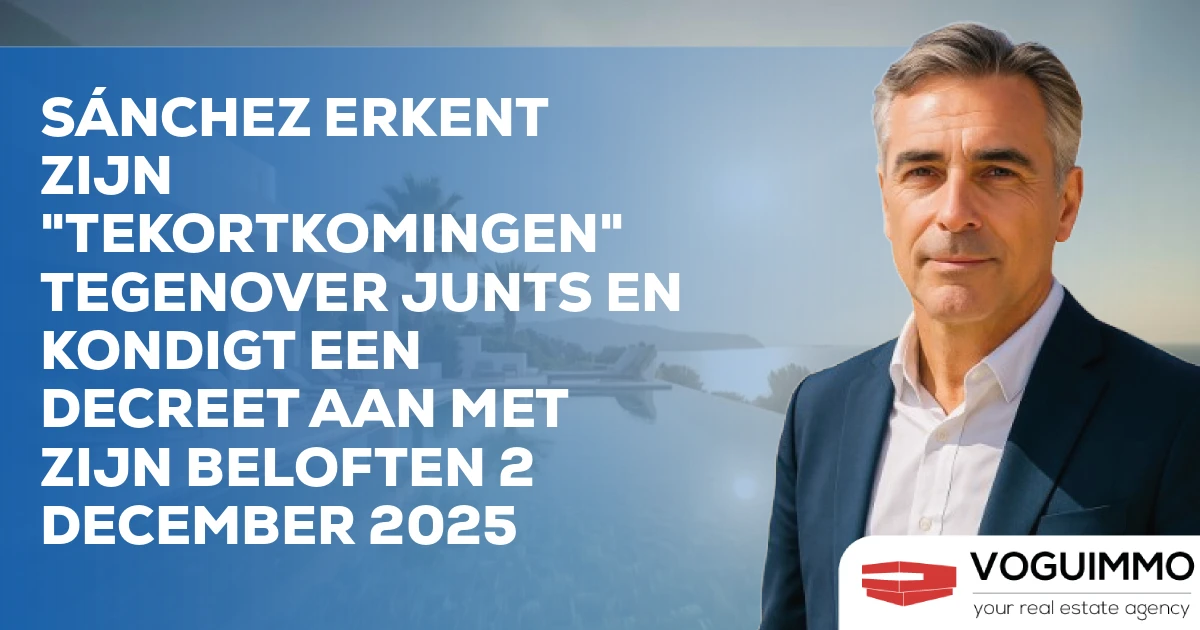 Sánchez erkent zijn "tekortkomingen" tegenover Junts en kondigt een decreet aan met zijn beloften 2 december 2025