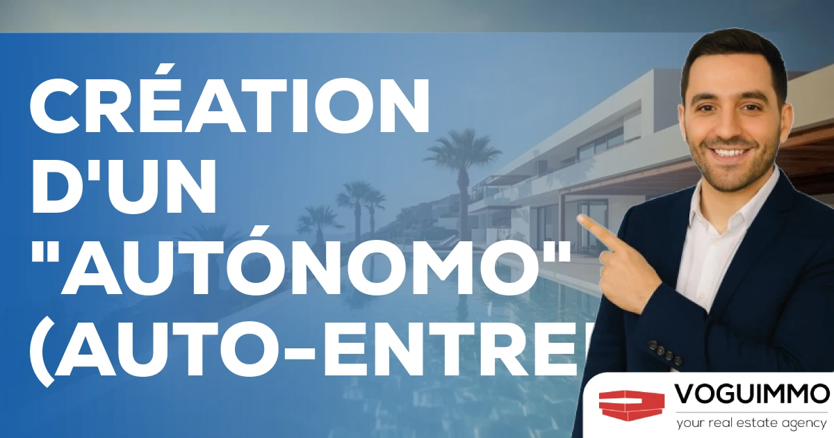 création d'un "autónomo" (auto-entrepreneur)