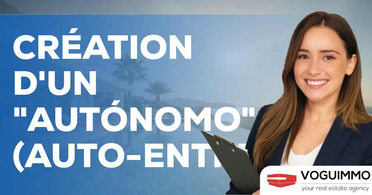 création d'un "autónomo" (auto-entrepreneur)