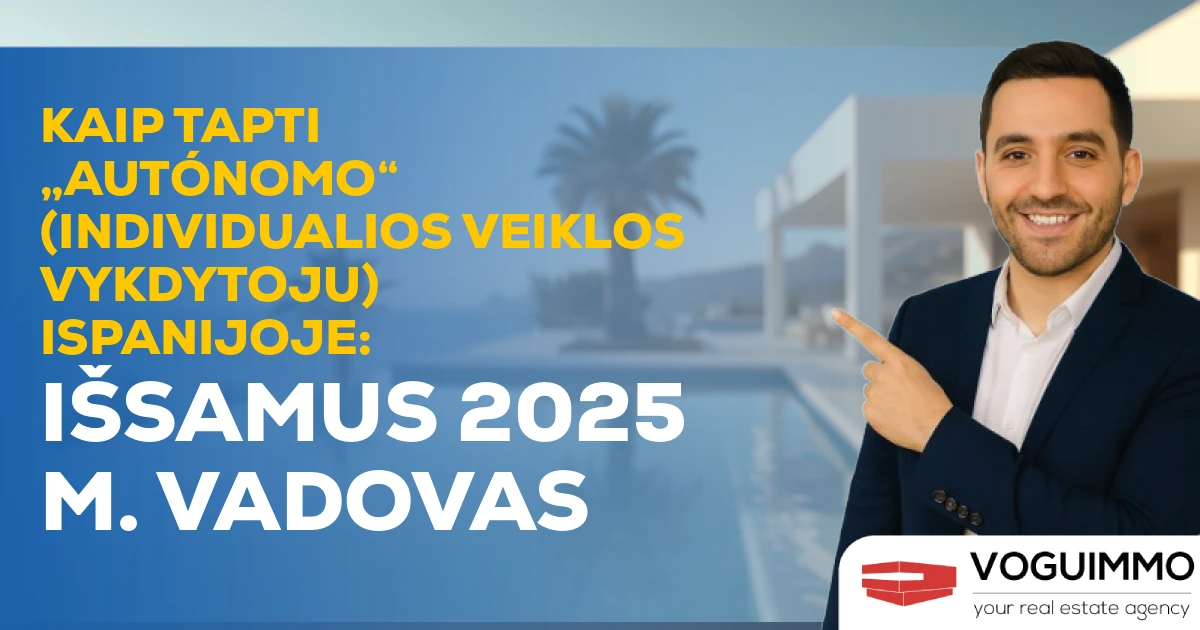 Kaip tapti „Autónomo“ (individualios veiklos vykdytoju) Ispanijoje: išsamus 2025 m. vadovas