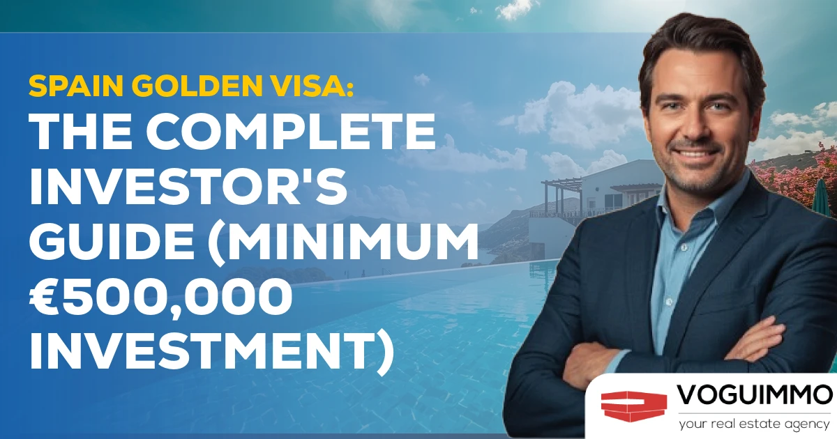 Spain Golden Visa: The Complete Investor's Guide (Minimum €500,000 Investment)