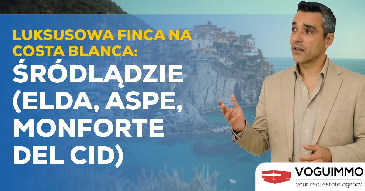 Luksusowa Finca na Costa Blanca: Śródlądzie (Elda, Aspe, Monforte del Cid)