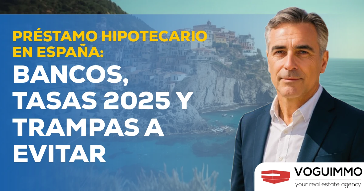 Préstamo Hipotecario en España: Bancos, Tasas 2025 y Errores a Evitar