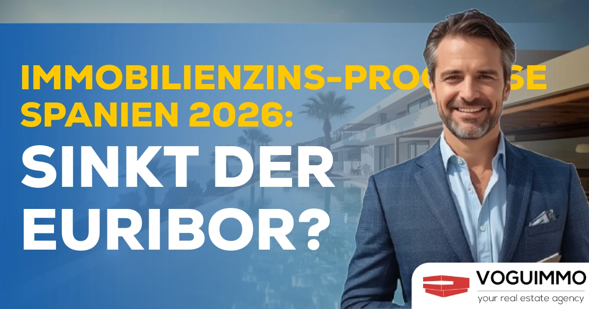 Immobilienzins-Prognose Spanien 2026: Sinkt der Euribor?