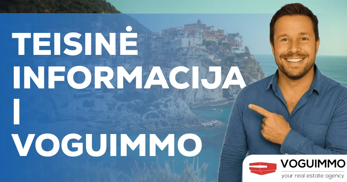 Teisinė informacija | VOGUIMMO