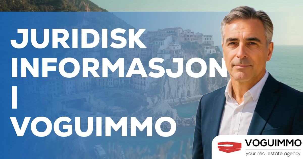 Juridisk informasjon | VOGUIMMO