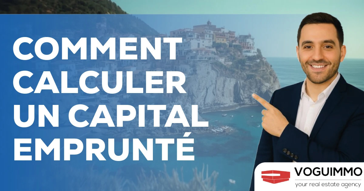 comment calculer un capital emprunté