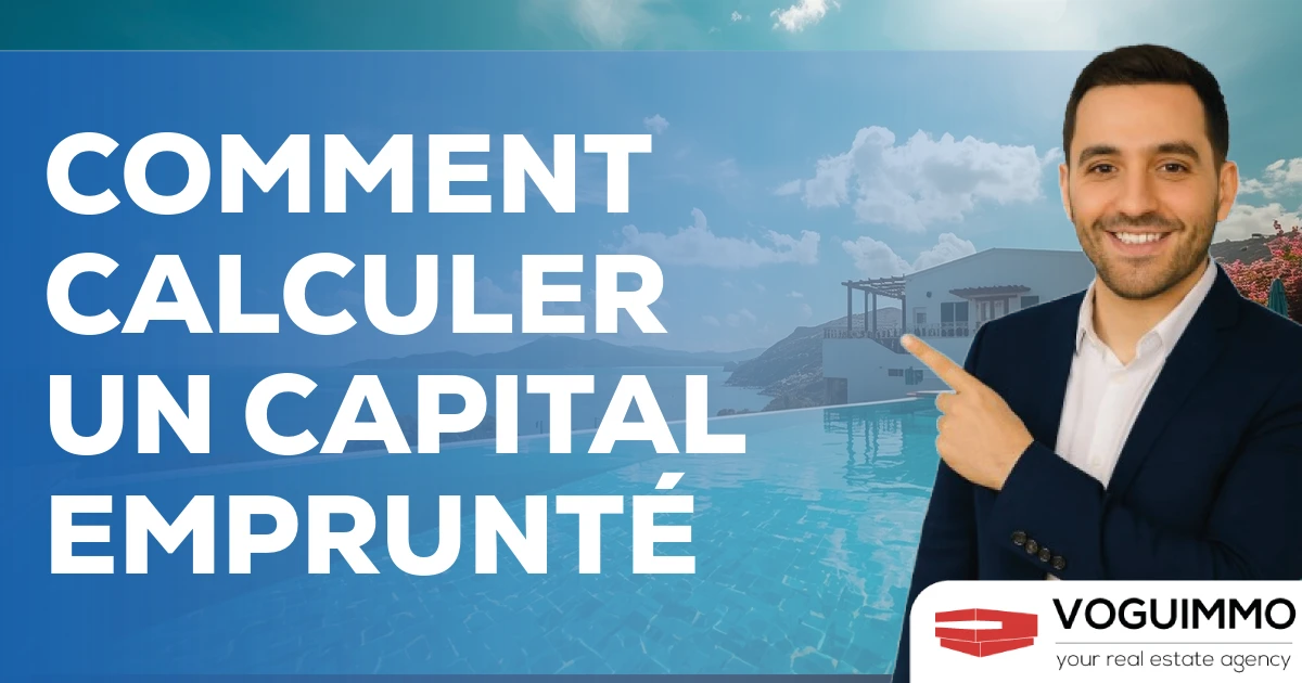 comment calculer un capital emprunté