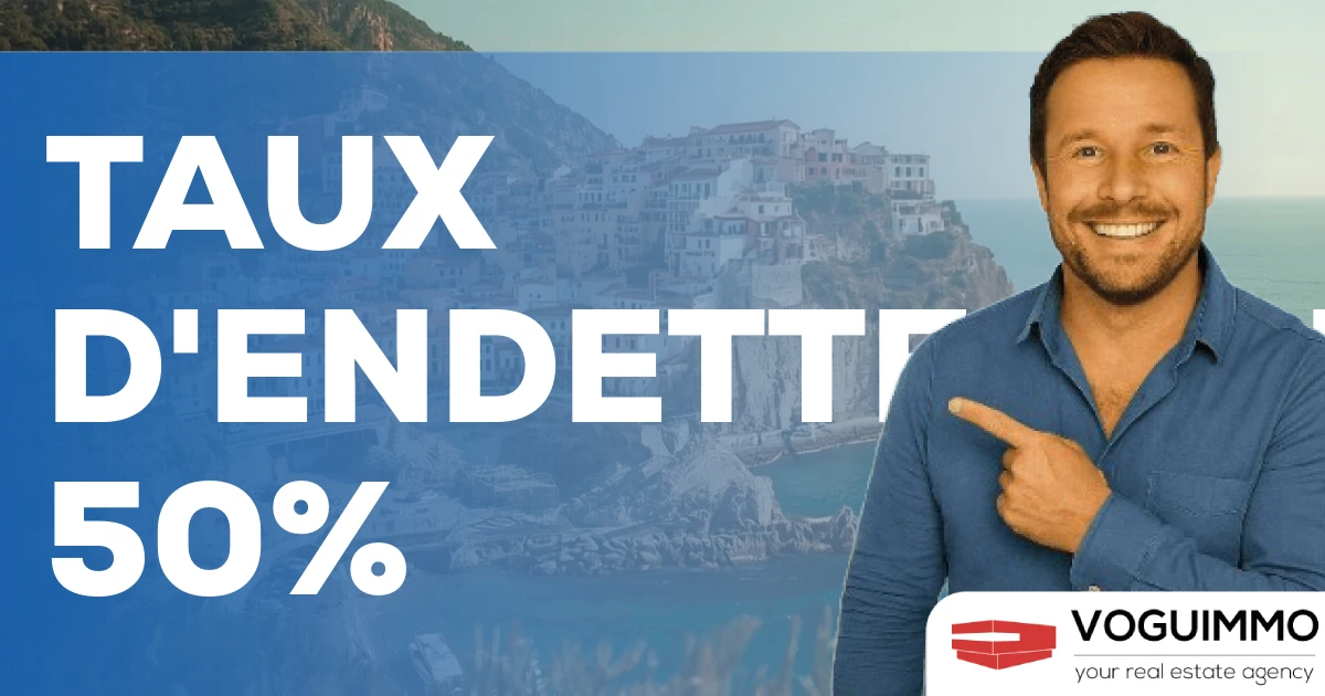 taux d'endettement 50%