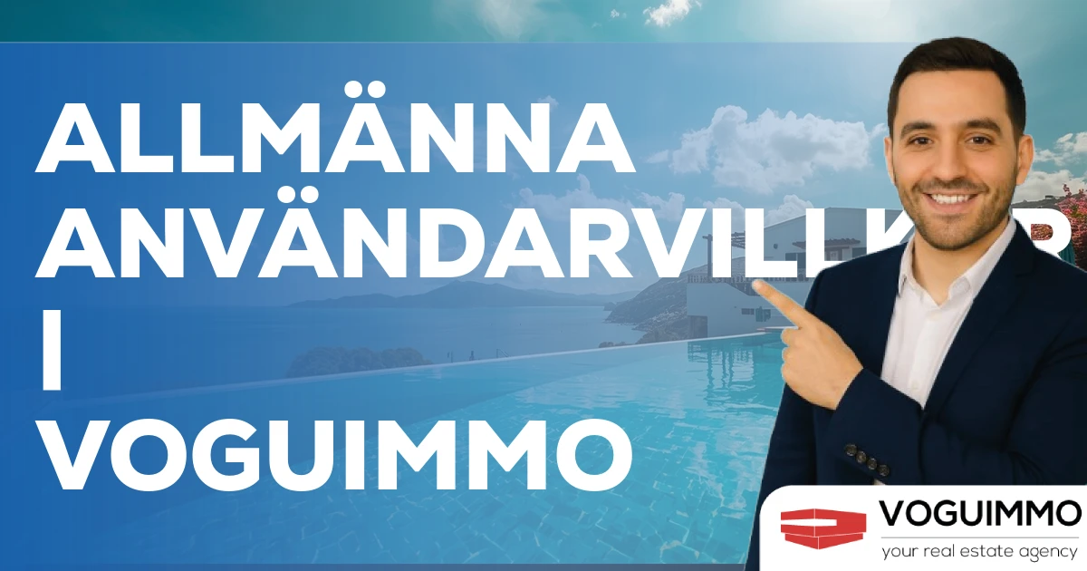 Allmänna användarvillkor | VOGUIMMO