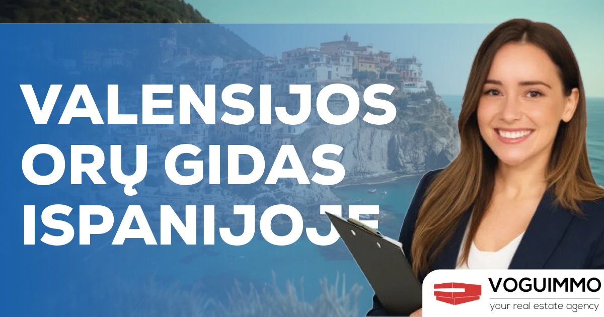 Valensijos orų gidas Ispanijoje