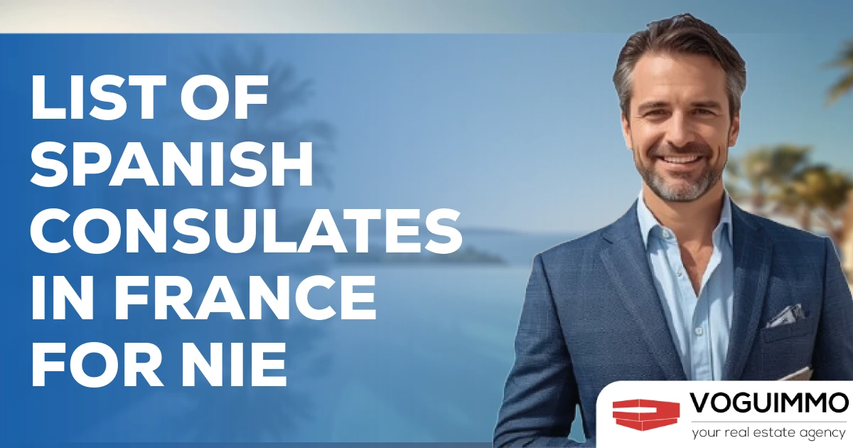 List of Spanish Consulates in France for NIE Applications