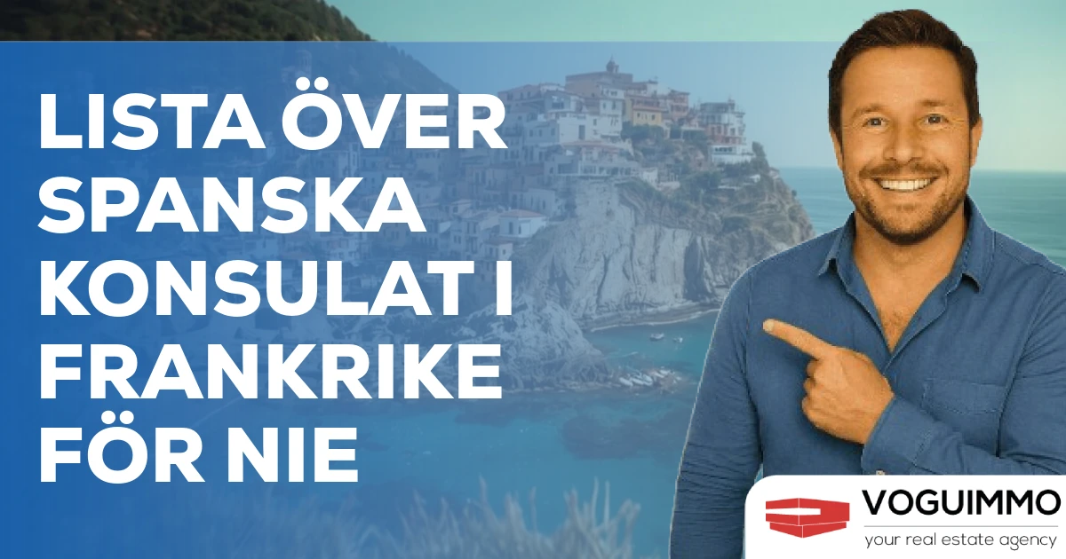 Lista över spanska konsulat i Frankrike för NIE