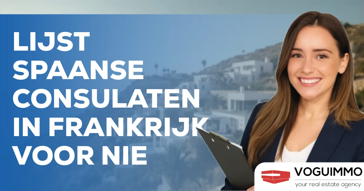 Lijst Spaanse consulaten in Frankrijk voor NIE