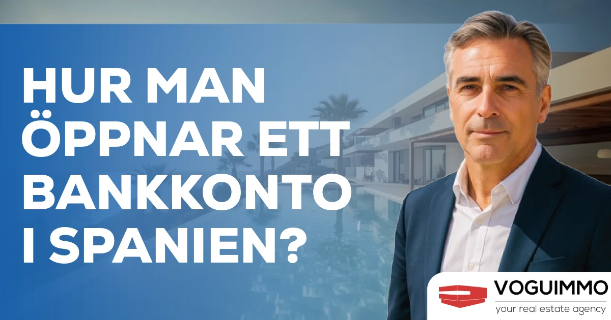 Hur man öppnar ett bankkonto i Spanien?