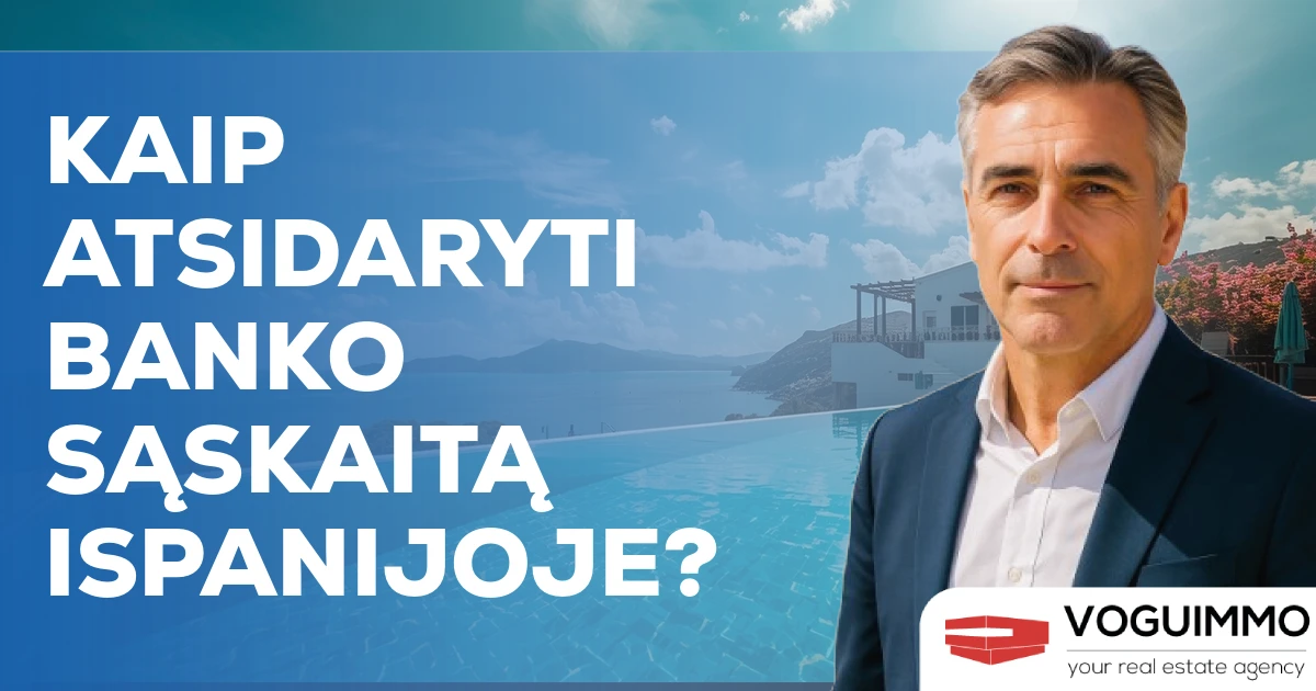 Kaip atsidaryti banko sąskaitą Ispanijoje?