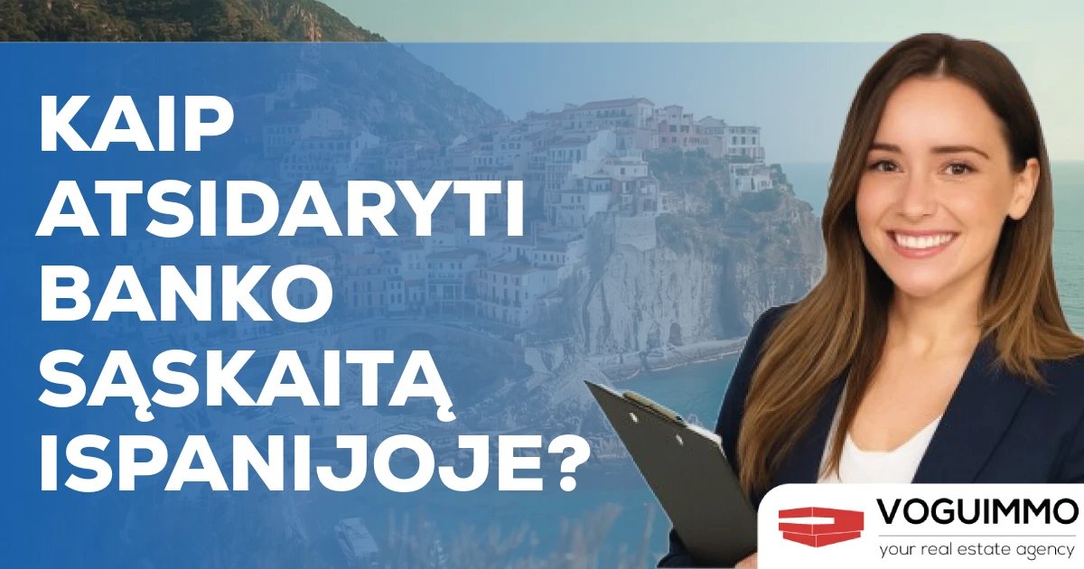 Kaip atsidaryti banko sąskaitą Ispanijoje?