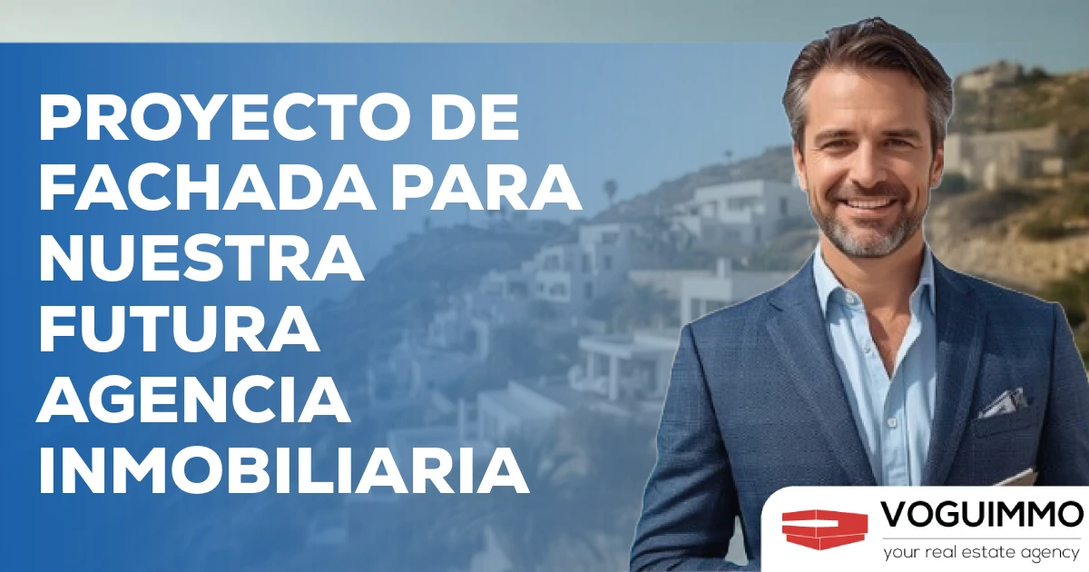 Proyecto de fachada para nuestra futura agencia inmobiliaria
