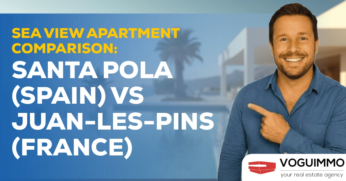 Sea View Apartment Comparison: Santa Pola (Spain) vs Juan-les-Pins (France)