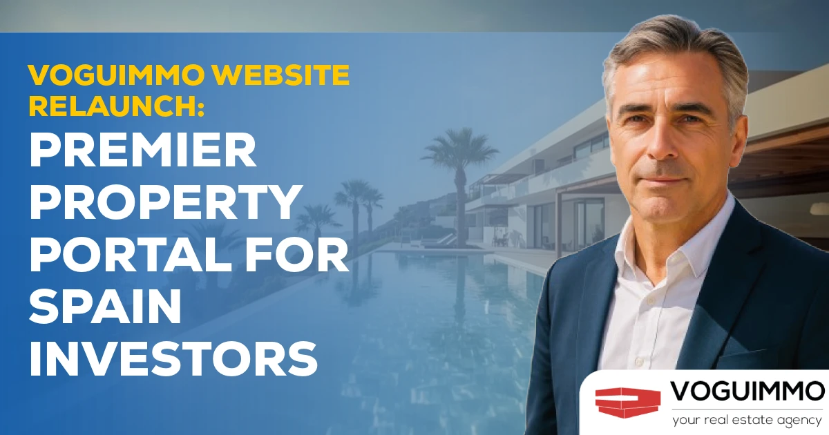 VOGUIMMO Website Relaunch: Premier Property Portal for Spain Investors