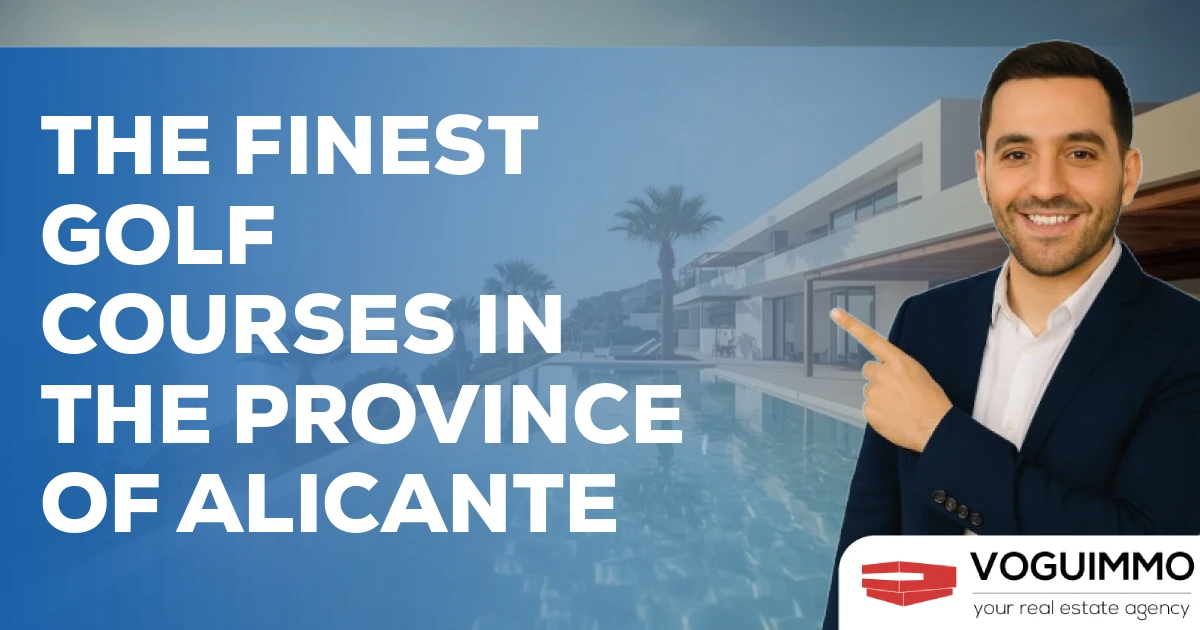 The finest golf courses in the province of Alicante