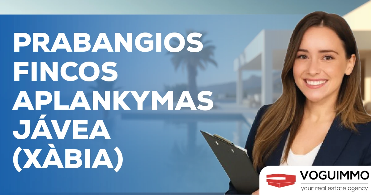 Prabangios fincos aplankymas Jávea (Xàbia)