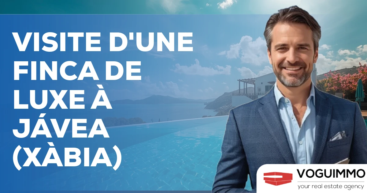Visite d'une finca de luxe à Jávea (Xàbia)