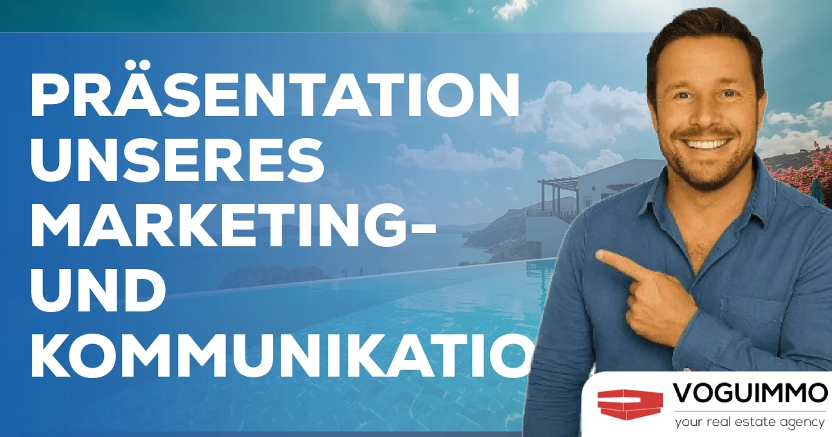 Präsentation unseres Marketing- und Kommunikationsdienstes