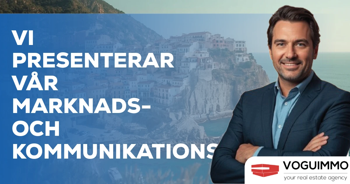 Vi presenterar vår marknads- och kommunikationsavdelning