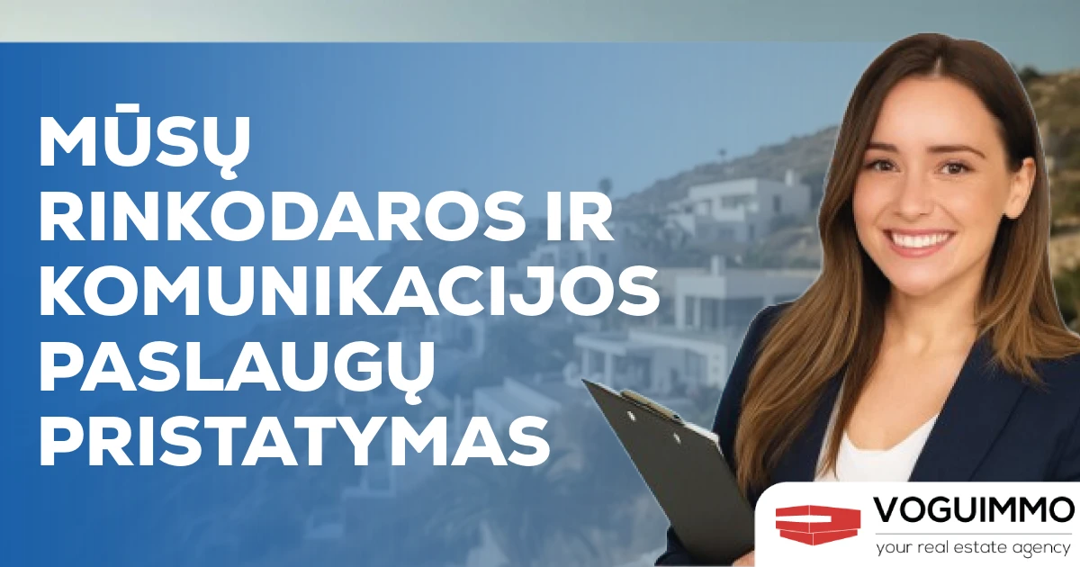 Mūsų rinkodaros ir komunikacijos paslaugų pristatymas