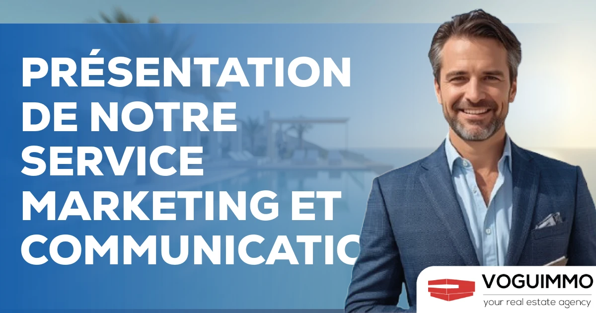 Présentation de notre service marketing et communication