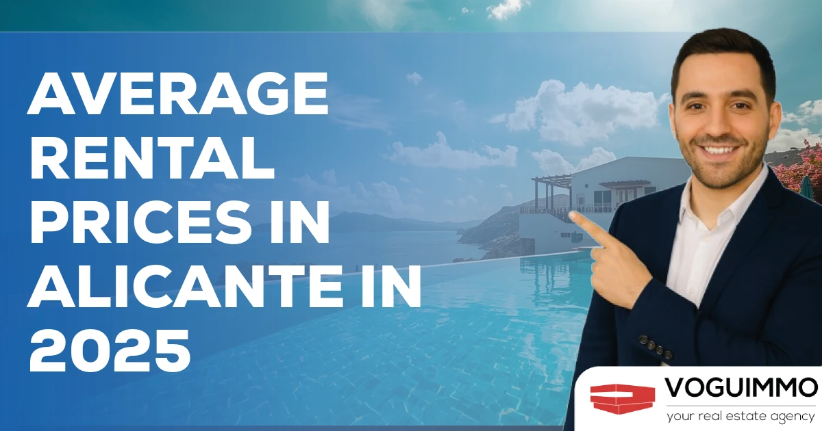 Average rental prices in Alicante in 2025
