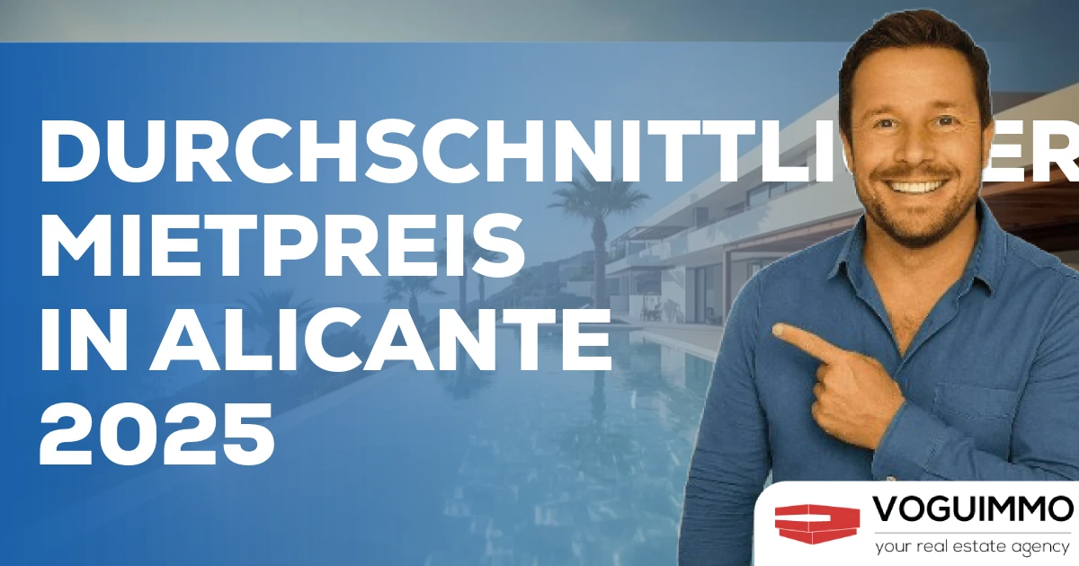Durchschnittlicher Mietpreis in Alicante 2025