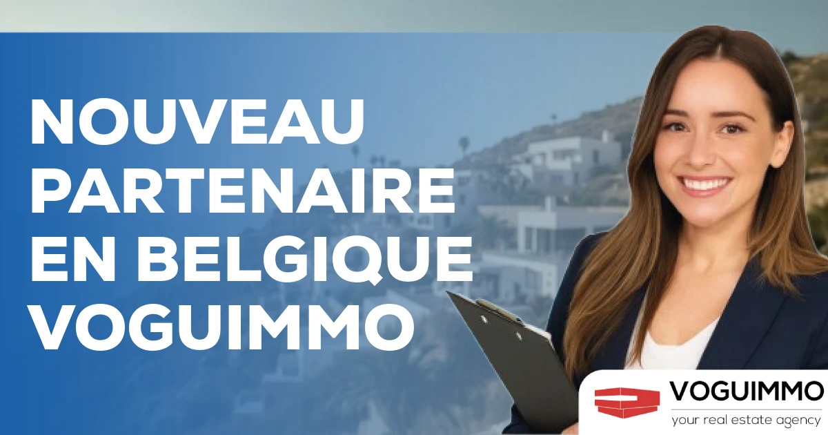 Nouveau partenaire en Belgique VOGUIMMO