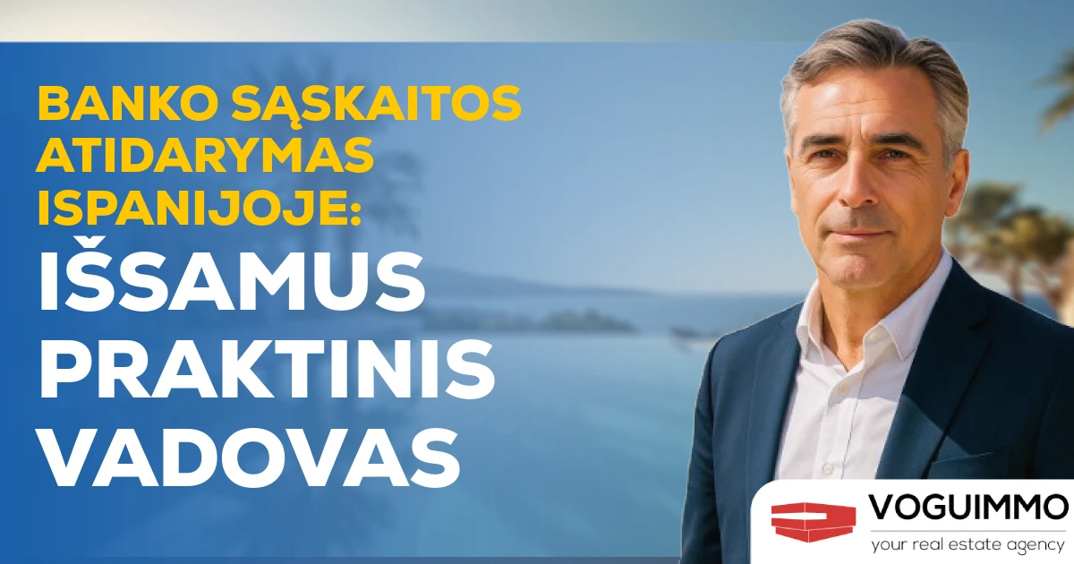 Banko sąskaitos atidarymas Ispanijoje: išsamus praktinis vadovas