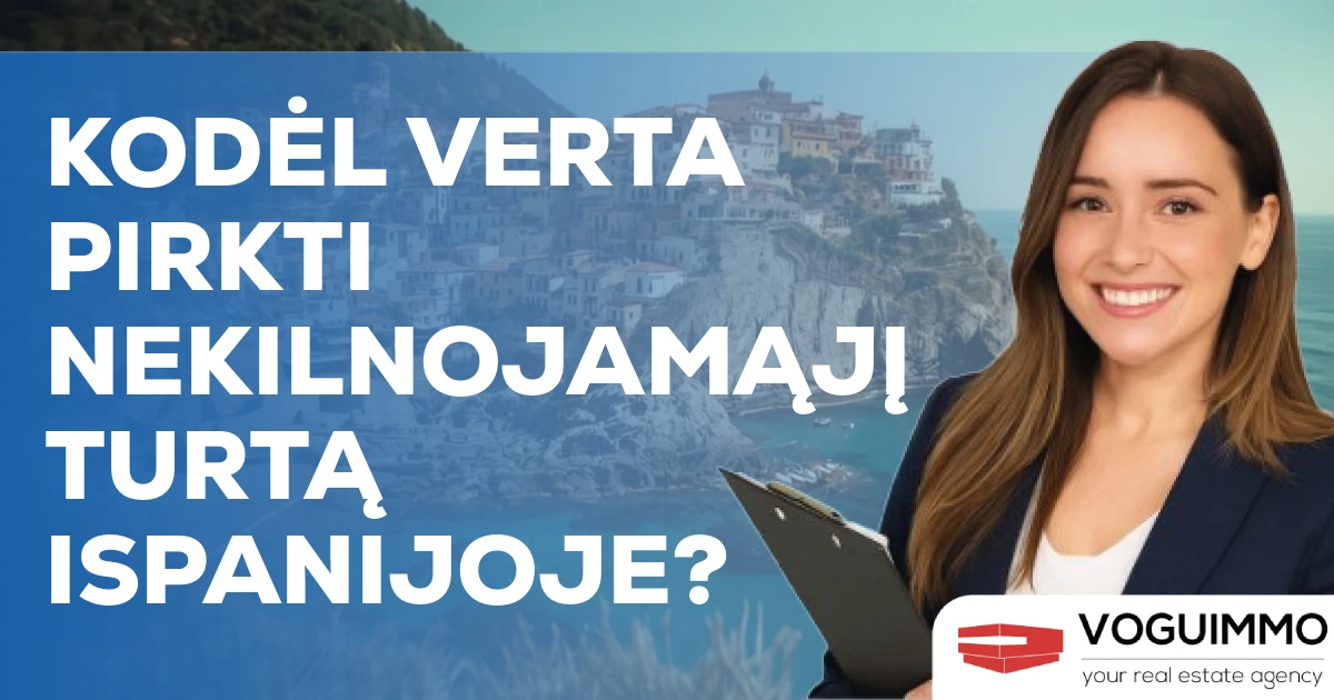 Kodėl verta pirkti nekilnojamąjį turtą Ispanijoje?