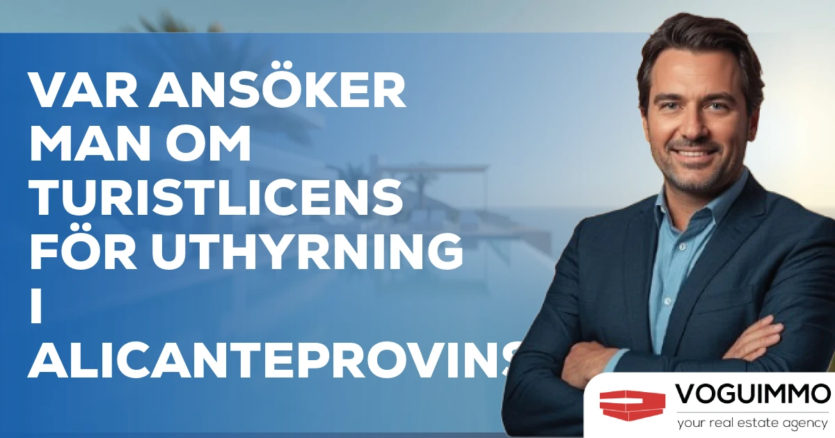Var ansöker man om turistlicens för uthyrning i Alicanteprovinsen?